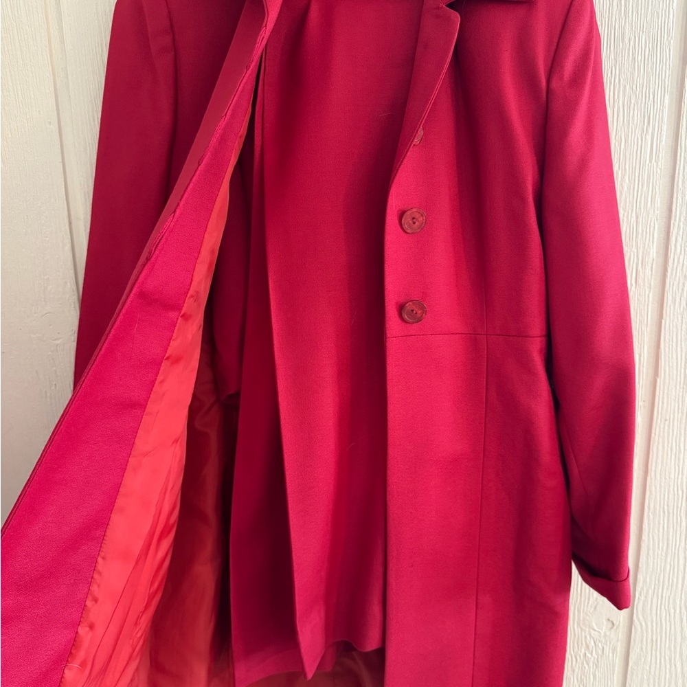 Elegant Fuchsia Women's Pantsuit